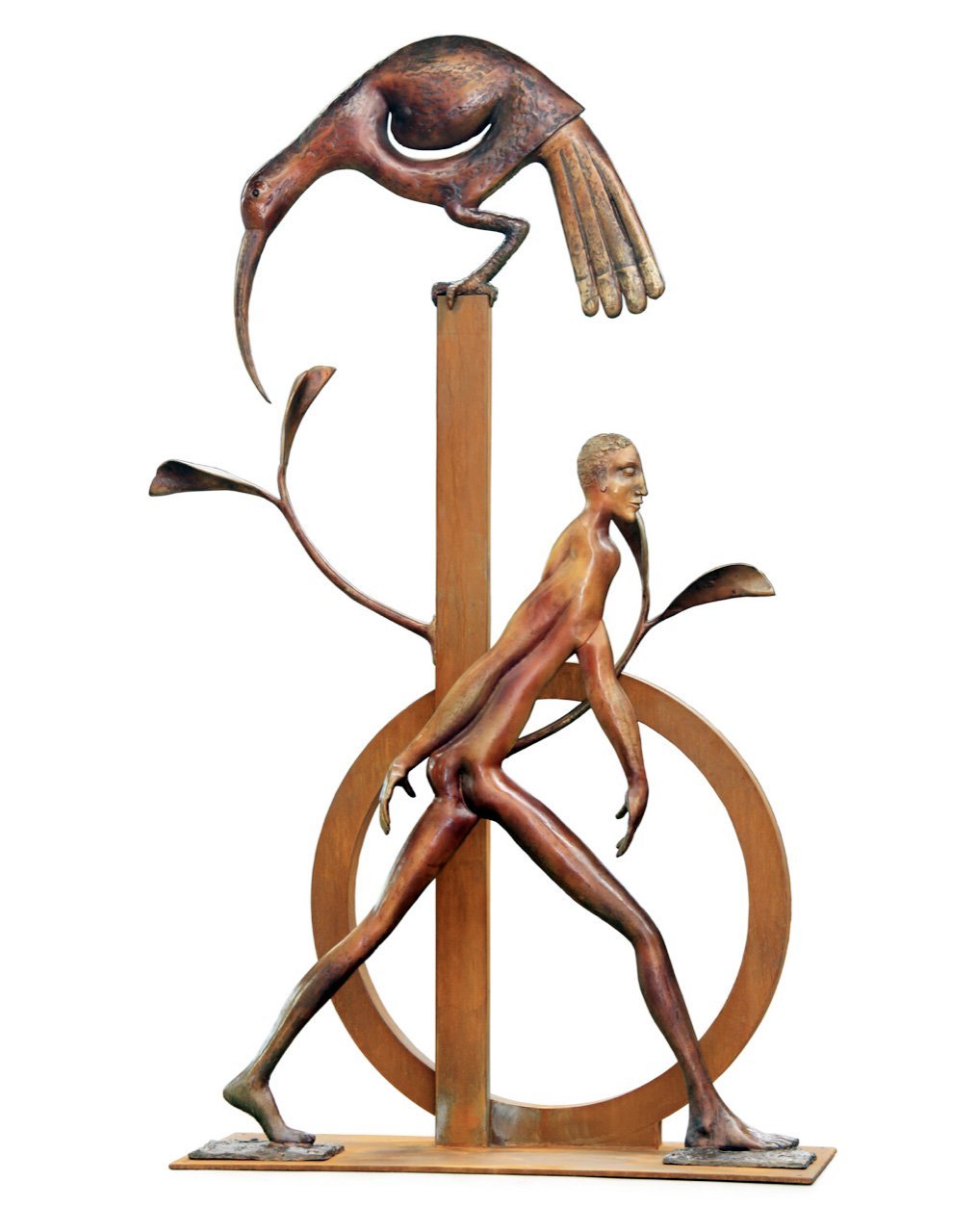 Paul Dibble’s Parallel Worlds. PHOTO: GLENN FREI, MILFORD GALLERIES