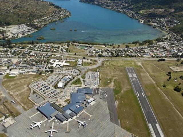 Queenstown airport.