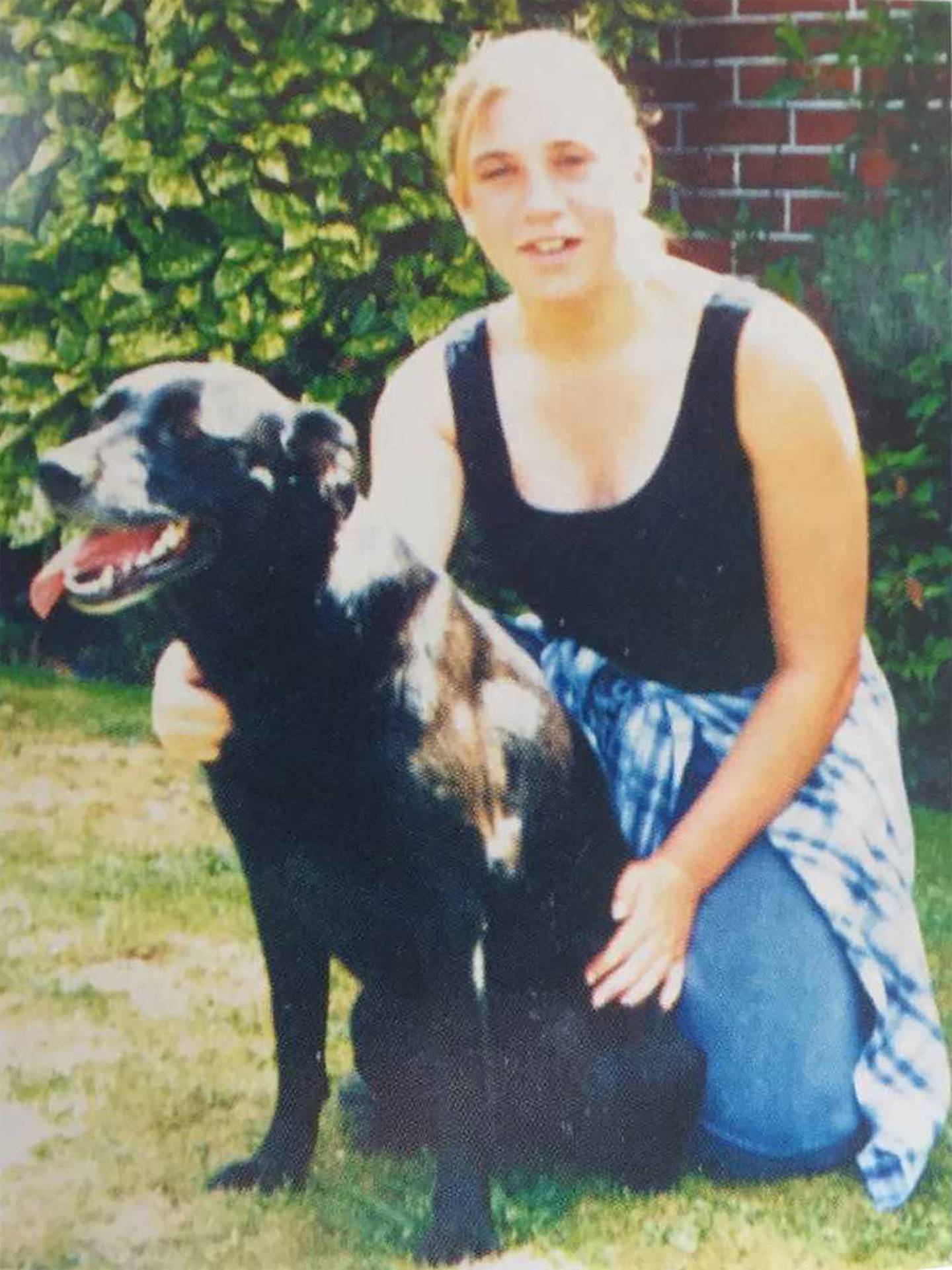 Kirsty Bentley with Abby. Photo: Supplied