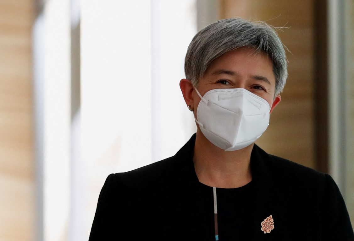 Australian Foreign Minister Penny Wong. Photo: Reuters