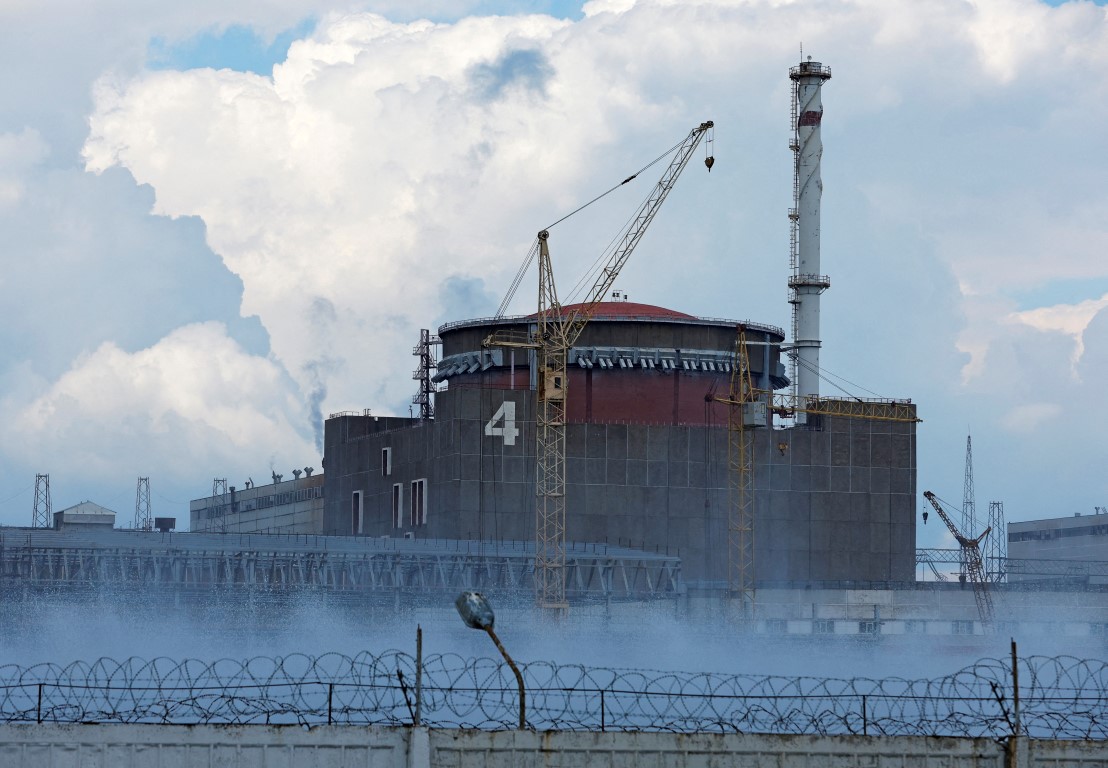Russia seized the Zaporizhzhia plant - the biggest in Europe - in March. File photo: Reuters
