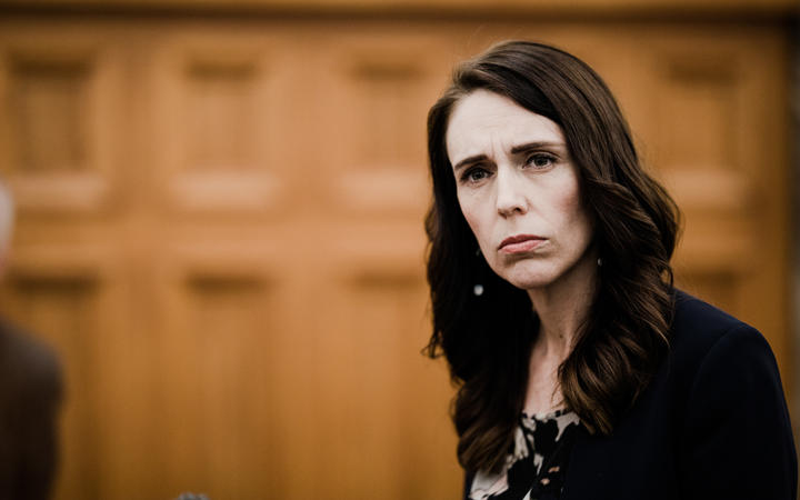 Prime Minister Jacinda Ardern said had not been aware of the campaign material before it was sent...