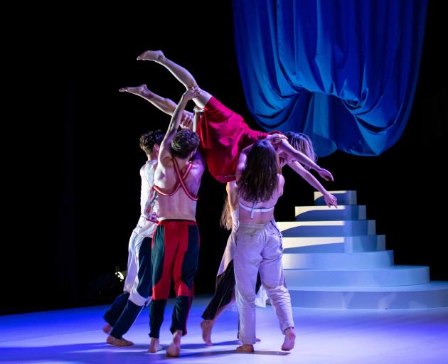 Footnote Dance performs Dry Spell, by Rose Philpott. PHOTO: KERRIN BURNS