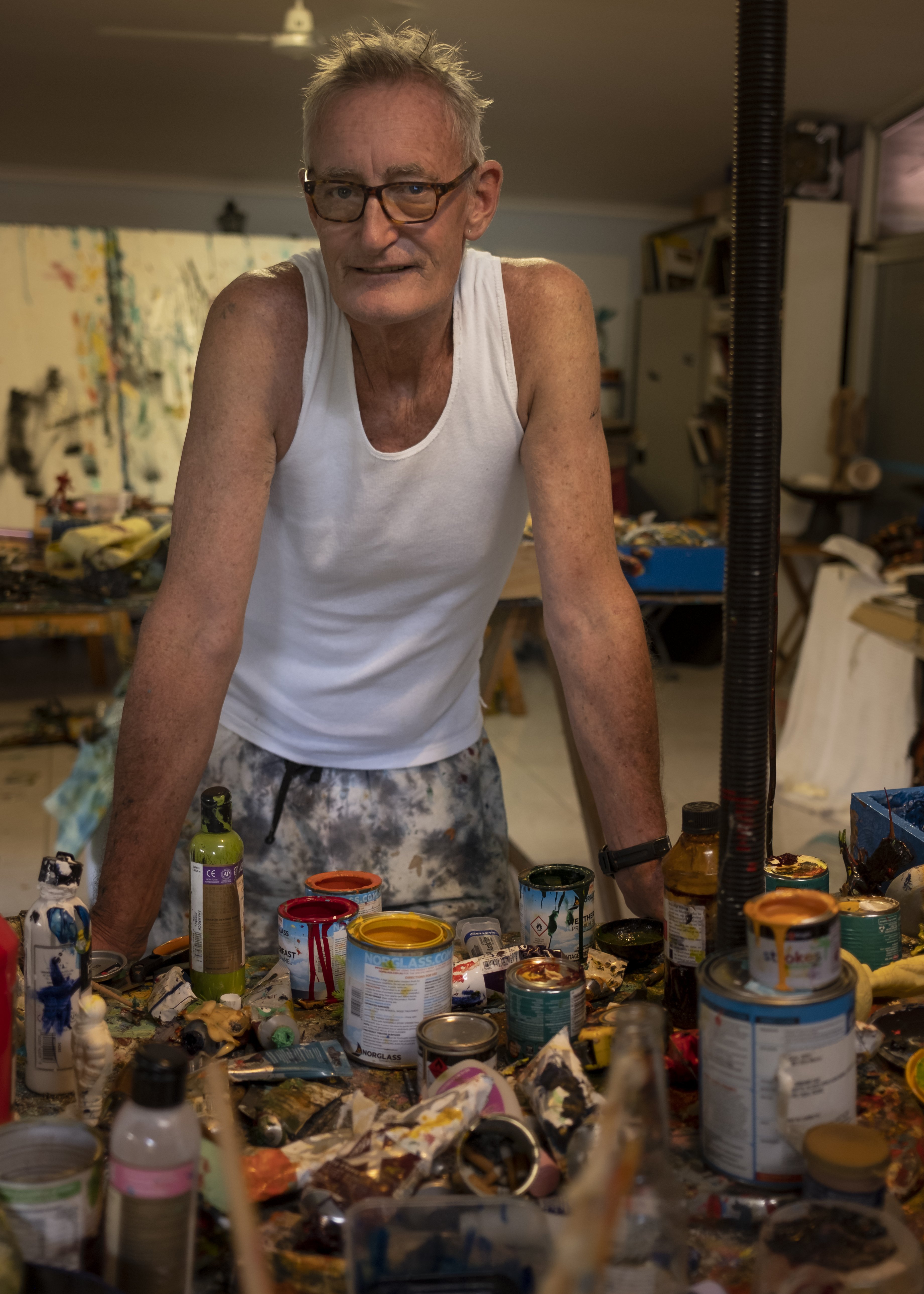 Artist Geoff Dixon is the subject of a new documentary.