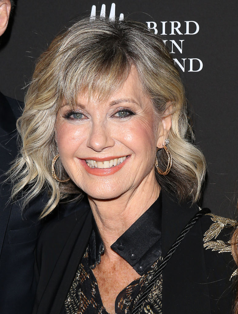 Olivia Newton-John in California in 2020. Photo by Michael Tran/FilmMagic via Getty Images