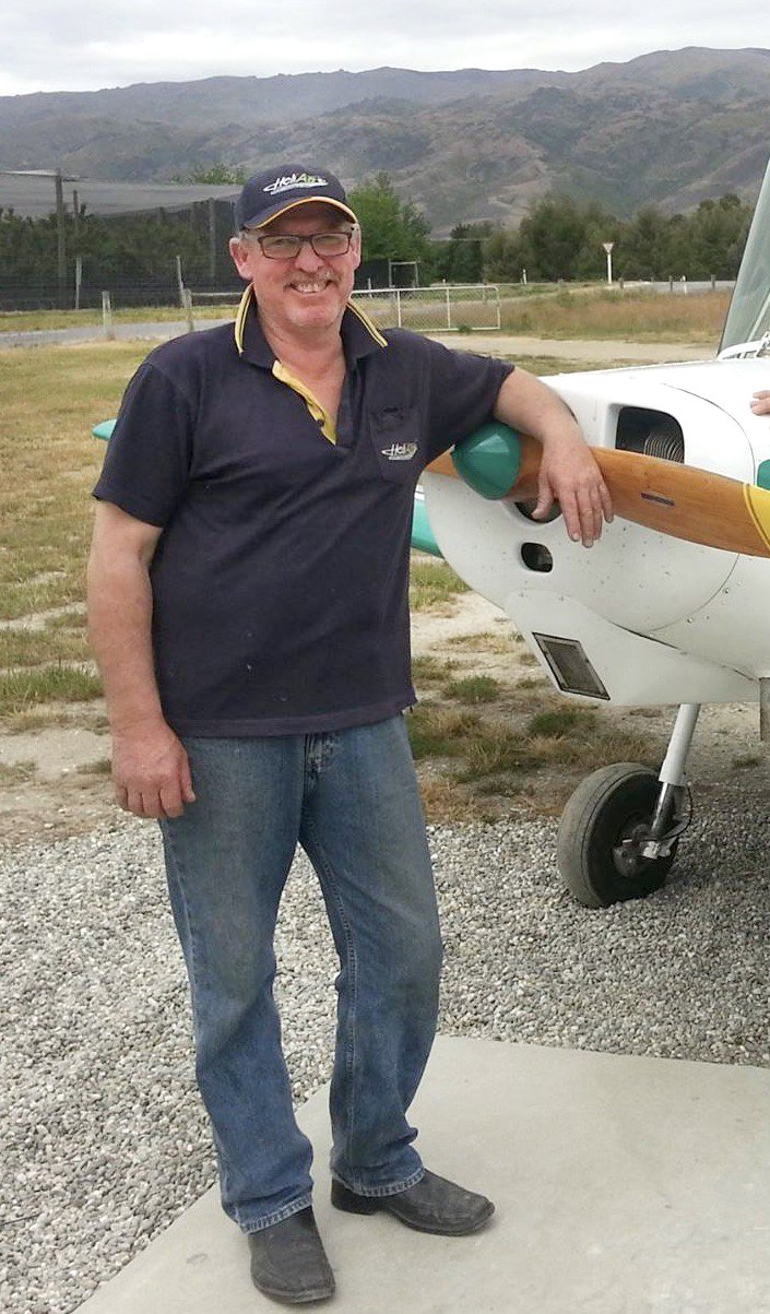 Experienced commercial pilot and operator John Sarginson, of Queenstown. PHOTO: SUPPLIED