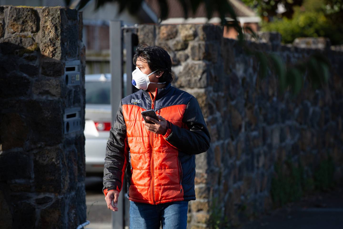Face coverings are required in many instances during level 3. Photo: NZ Herald