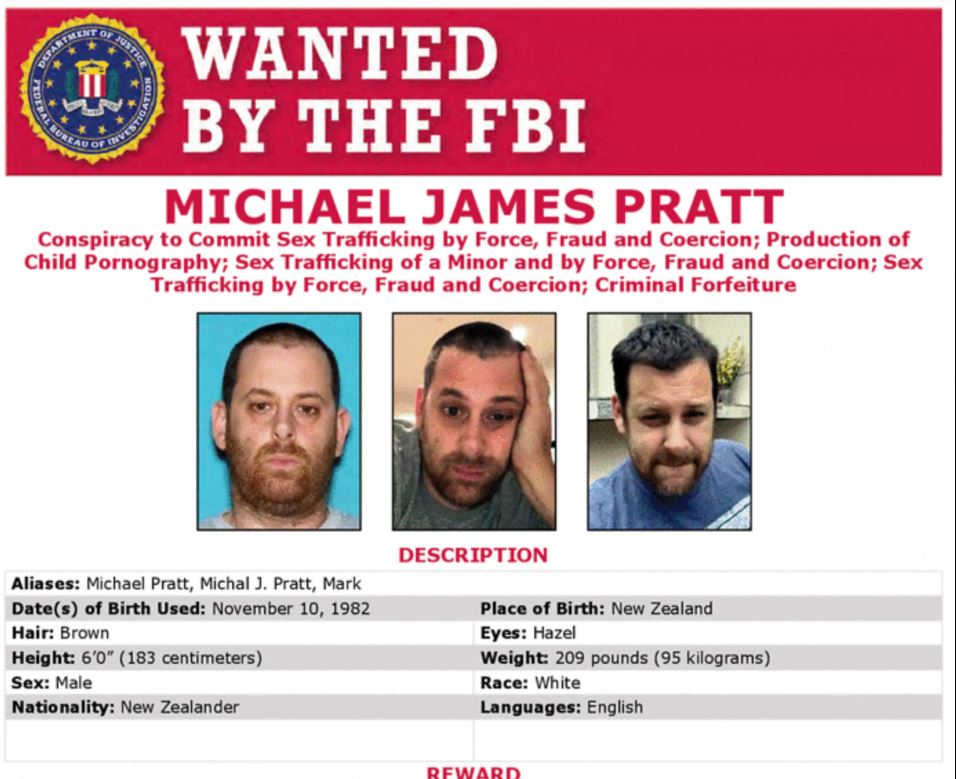 Christchurch-raised Michael James Pratt remains on the run from the FBI, with a $50,000 reward on...