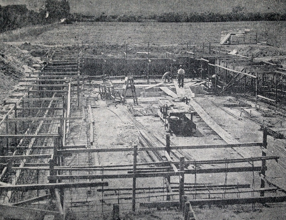 A photo in The Evening Star from December 14, 1936, shows the beginnings of construction on the...