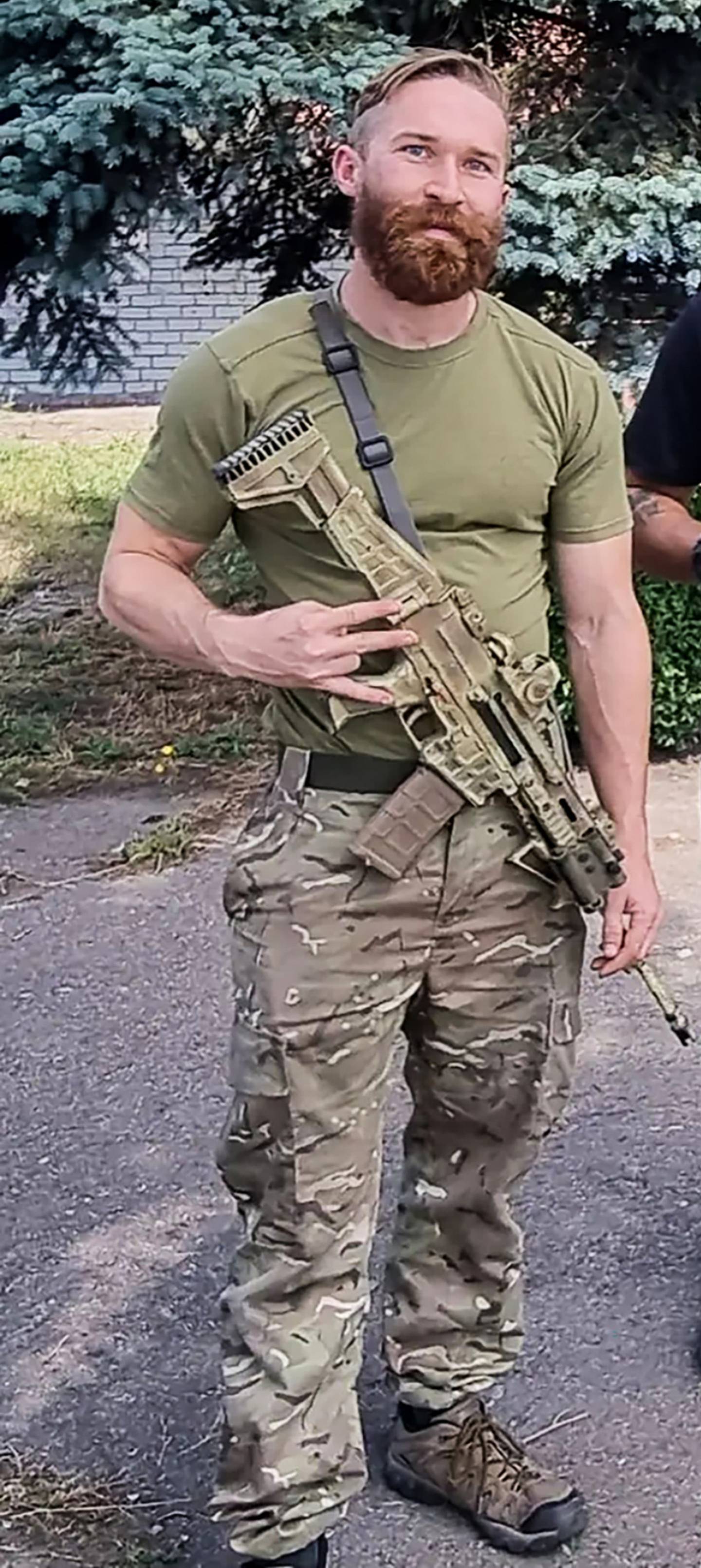 Dominic Abelen was killed while fighting in Ukraine. Photo: Supplied
