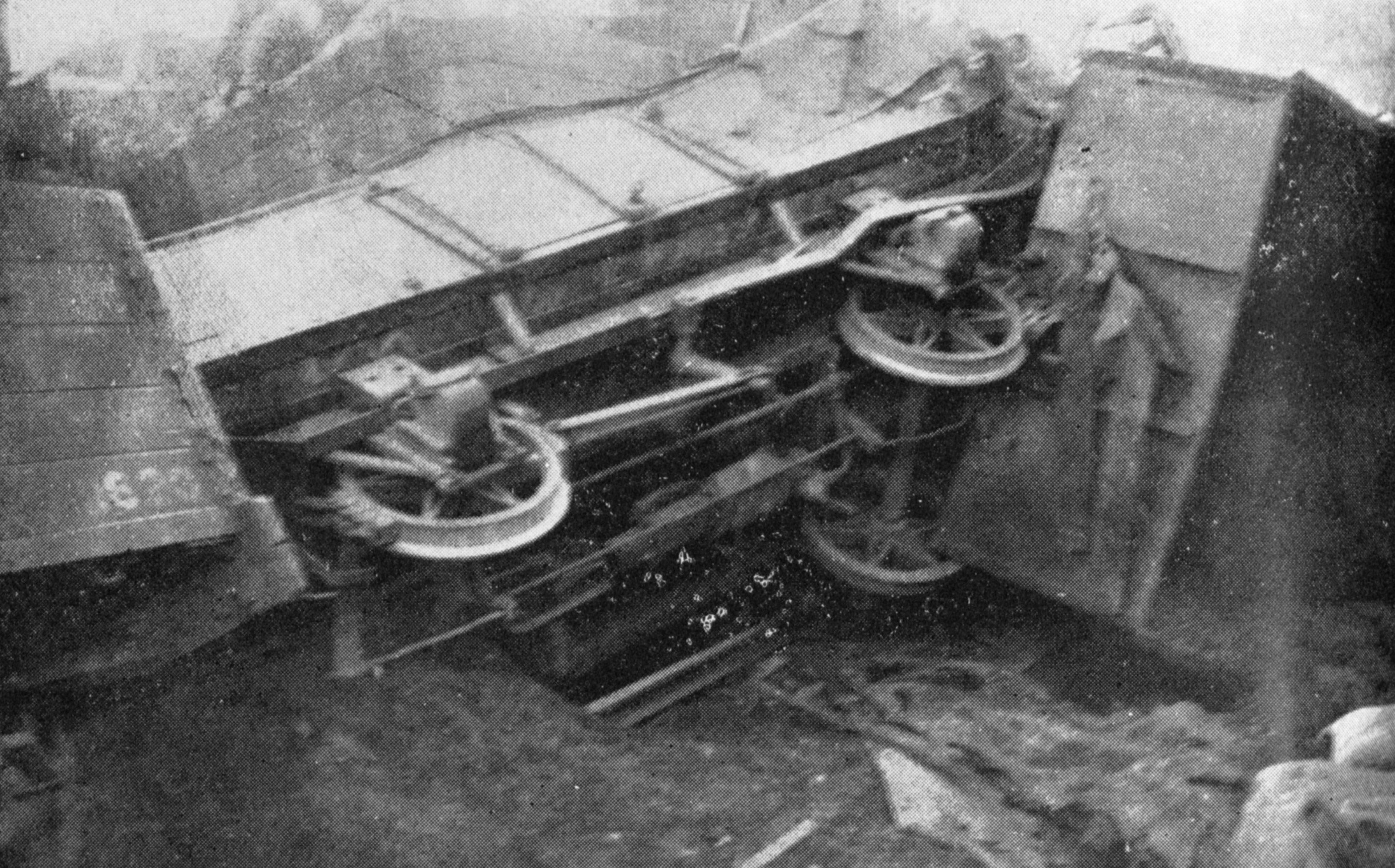 Train crash at Ngaere, Taranaki, on September 6, 1922. — Otago Witness, 19.9.1922