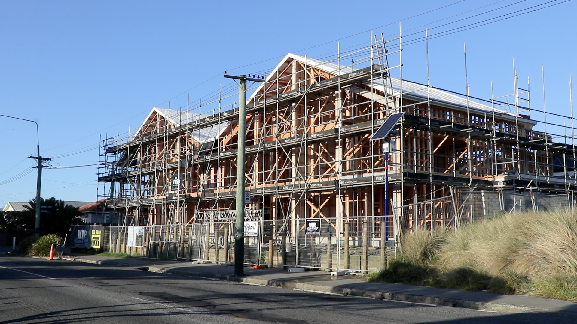 The rules allow three homes of up to three storeys high to be built on most residential sections...