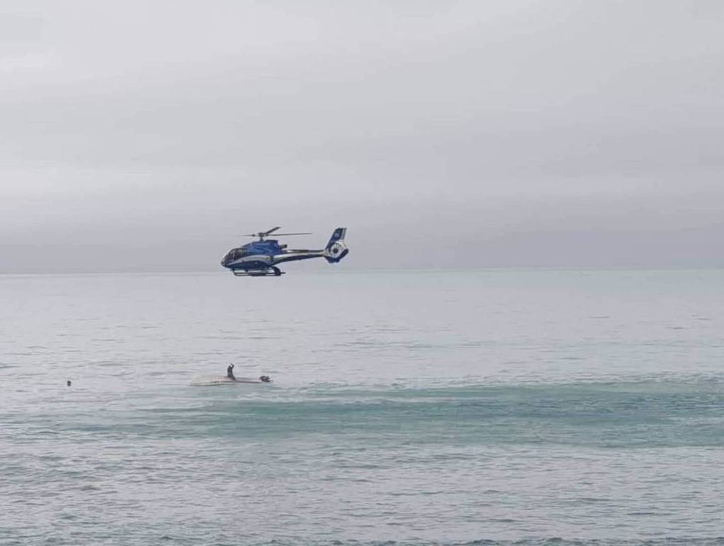 Five people died after a boat with 11 people on board capsized off Goose Bay, near Kaikoura, on...