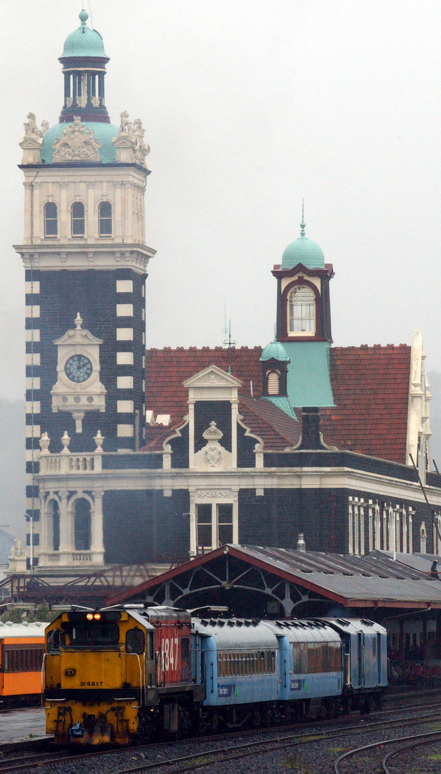 The Southerner train leaves Dunedin Railway Station in 2001. The Dunedin City Council could push...