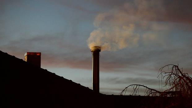 Some areas saw spikes in air pollution, mainly from burning wood and coal. Photo: NZ Herald