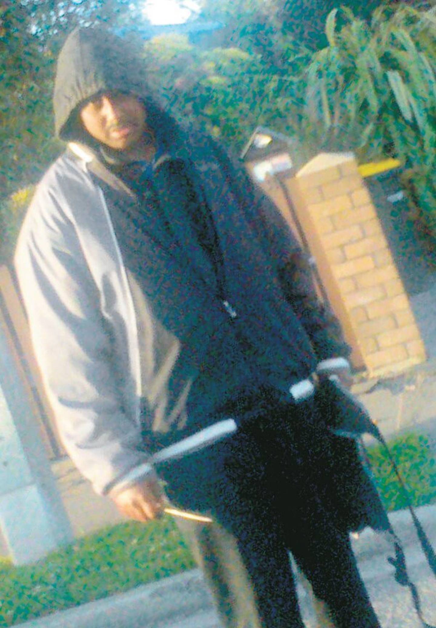 A member of the public photographed Zakariye Hussein during his frightening knife rampage across...