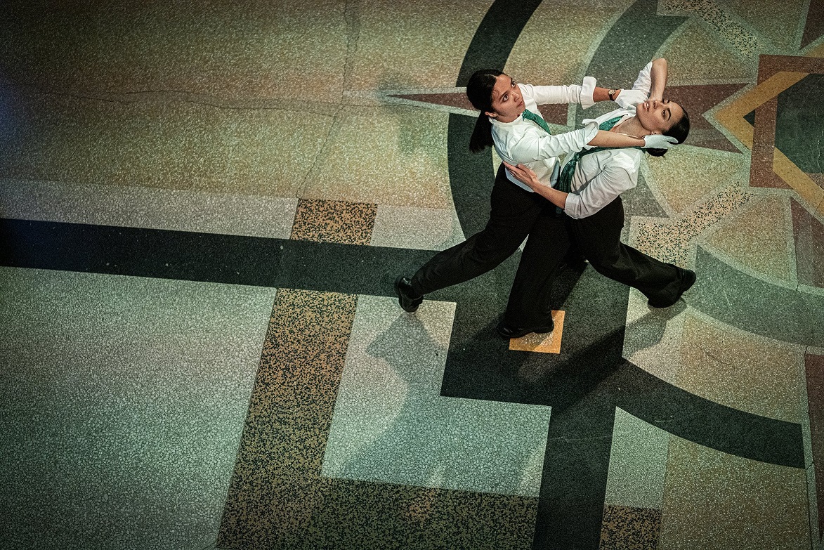 Dancers rehearse ArteFact, choreographed by Ross McCormack, for the Dunedin Arts Festival 2022....