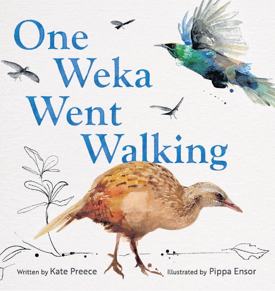 Feathery friend . . . Kate Preece and Pippa Ensor bring the bird life on the Chatham Islands,...