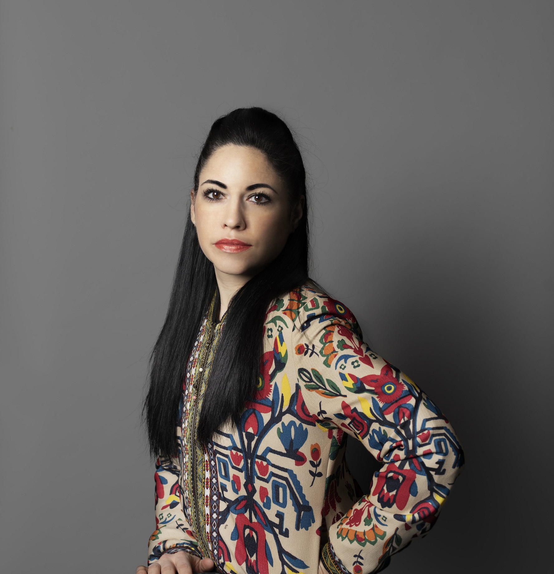 Slovenian artist Jasmina Cibic. Photo: Pete Moss