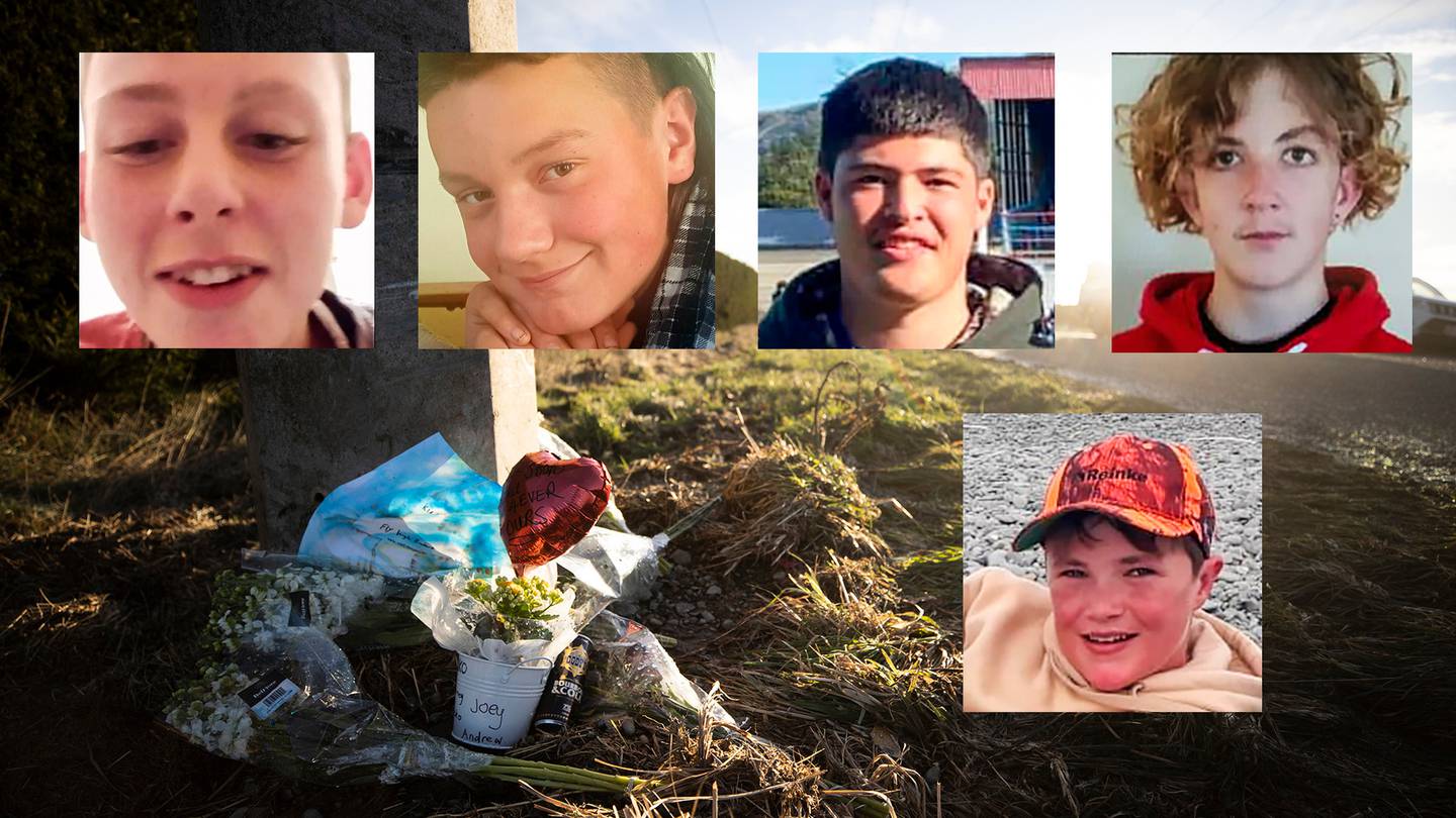 Joseff McCarthy, Jack Wallace, Niko Hill, Javarney Drummond, and Andrew Goodger were all killed...