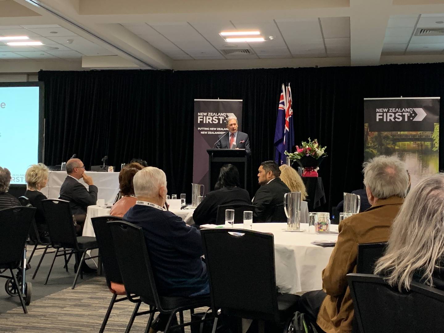 NZ First's conference is being held in Christchurch. Photo: NZ Herald 