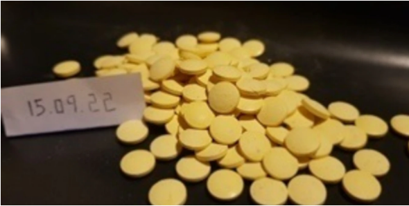 High Alert says it "strongly recommends" that people do not take any yellow powder or tablets at...