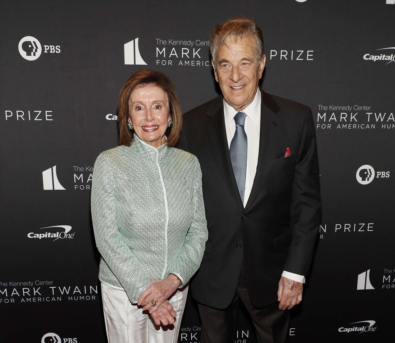 US Speaker of the House Nancy Pelosi with her husband Paul, who was attacked at home Friday....