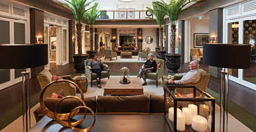 Burlington is set on 15 hectares overlooking three man-made lakes, Photo: Supplied