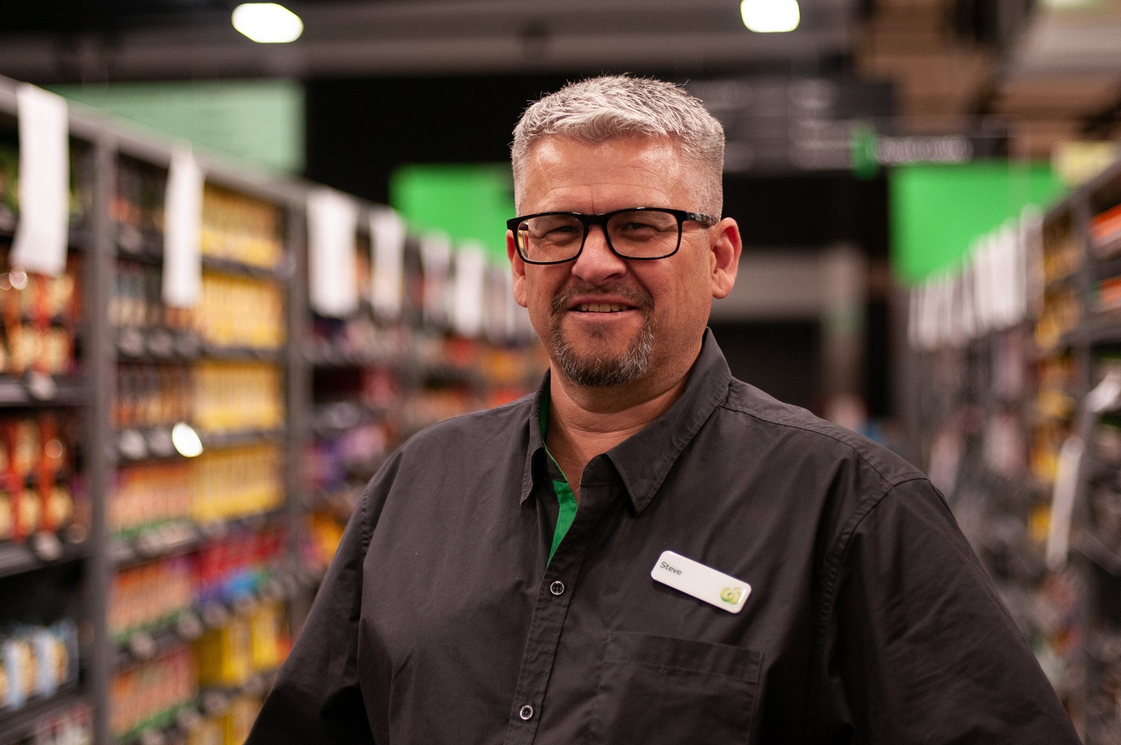 Alexandra Countdown store manager Steve Payne is all set for the opening of the supermarket chain...