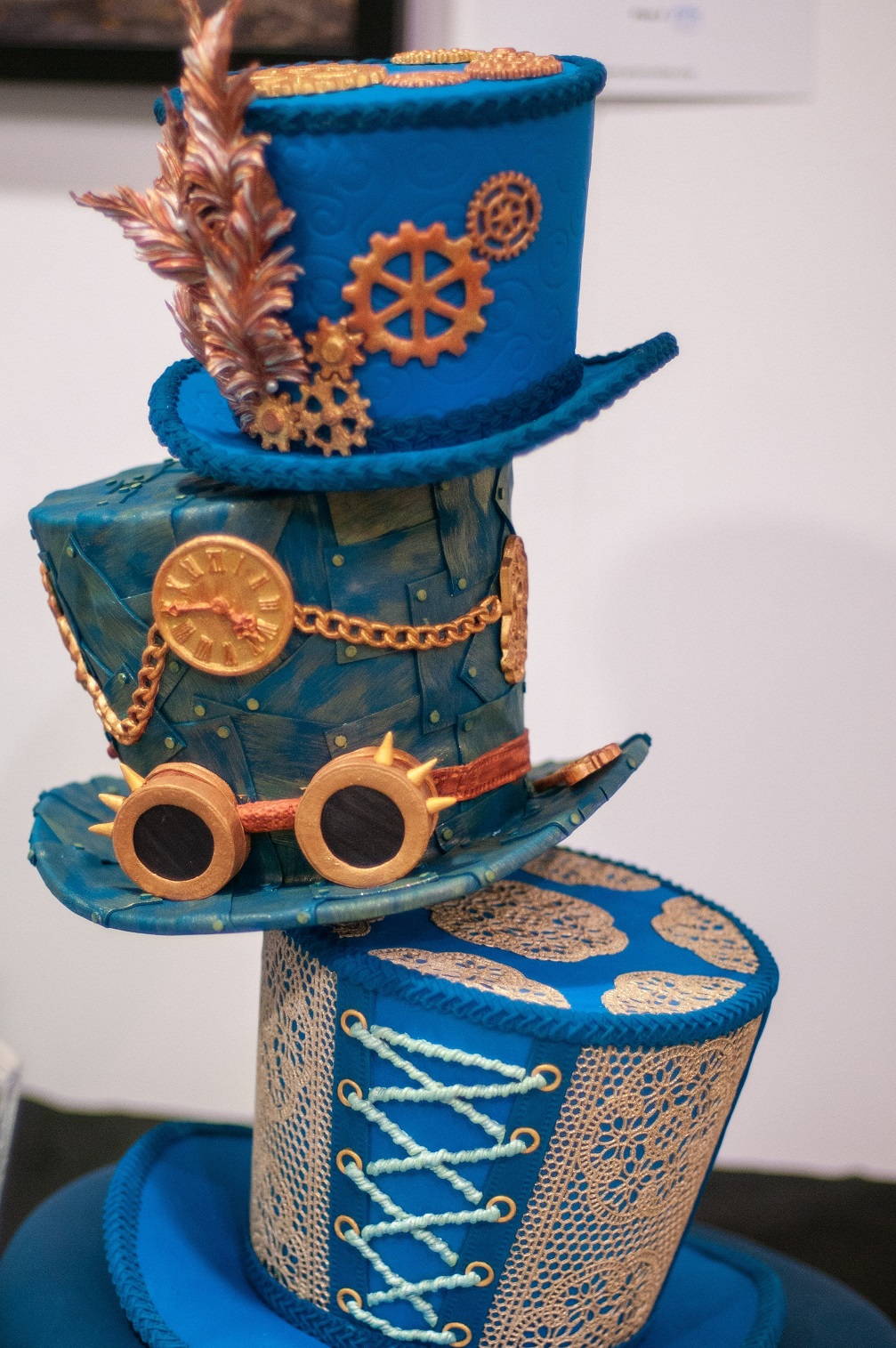 One of the winning entries in the New Zealand Cake Decorators Guild conference competition in...
