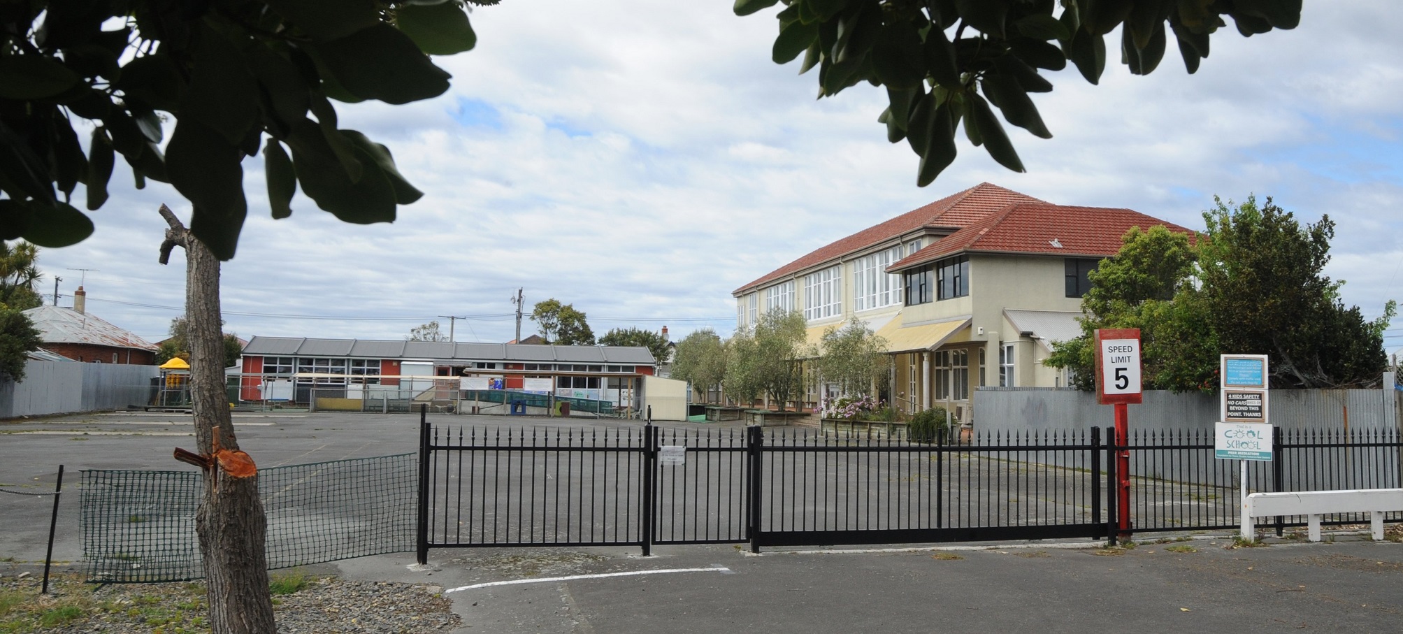 The site of the former The An-Nur Education and Care Centre in South Dunedin. Photo: Linda Robertson