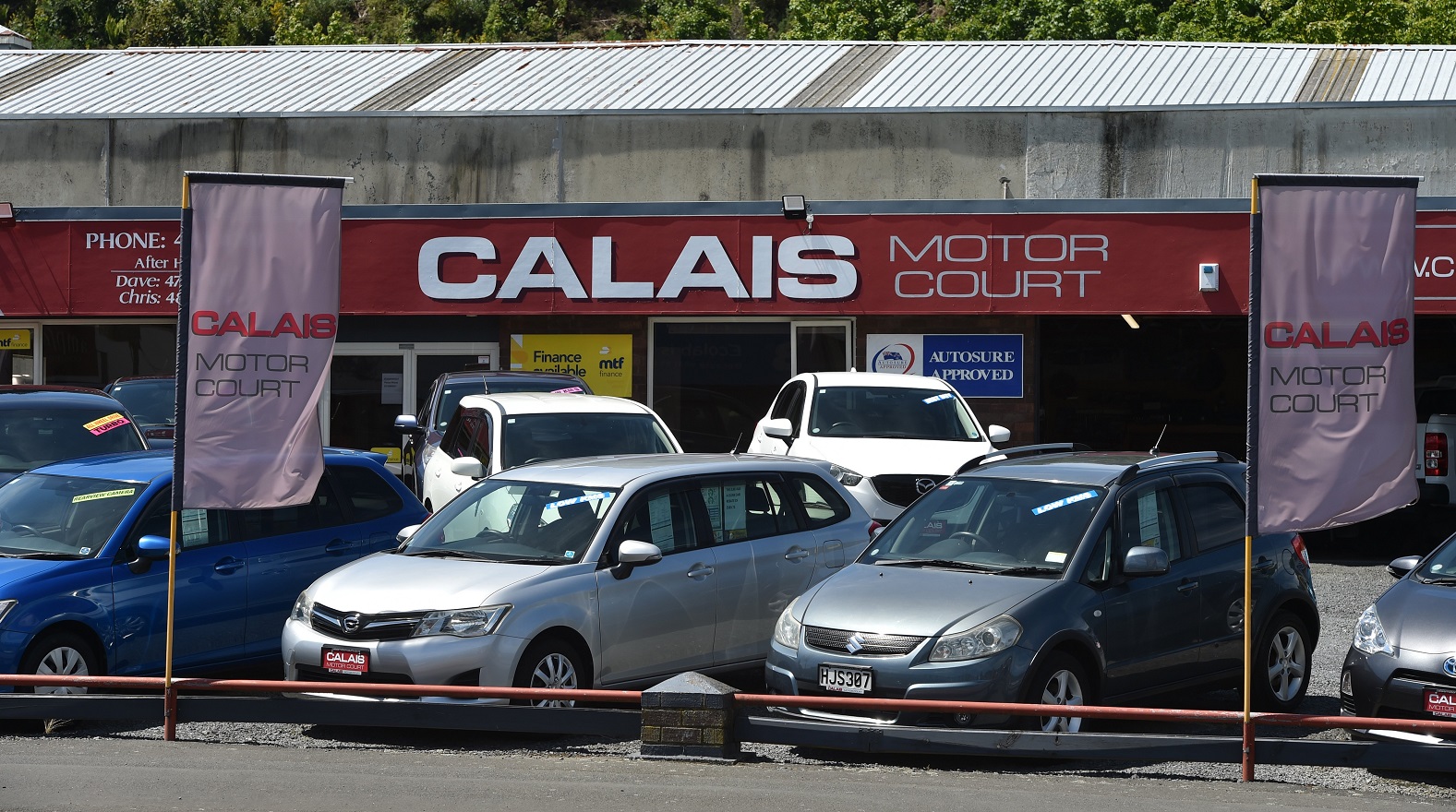 Calais Motor Court is one of two Dunedin car dealerships set to close due the impact of...