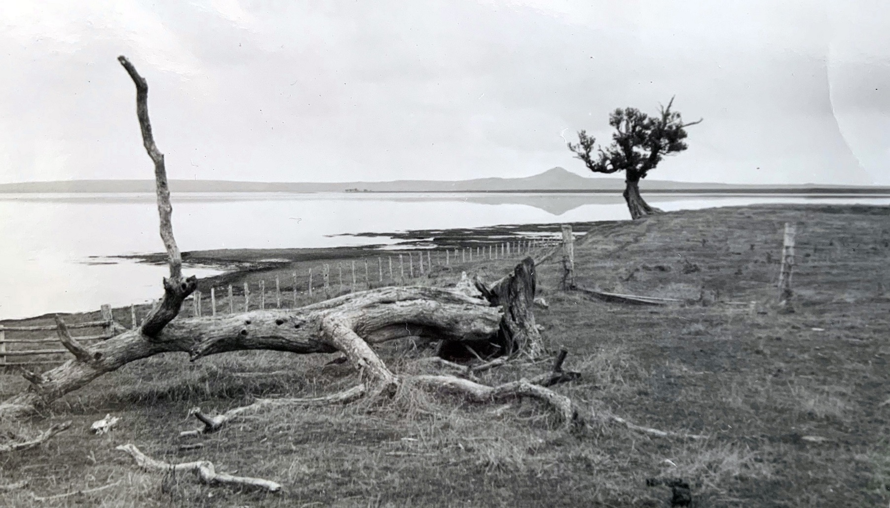 Whānga Lagoon on Chatham Island in 1974. Photo: Neville Peat