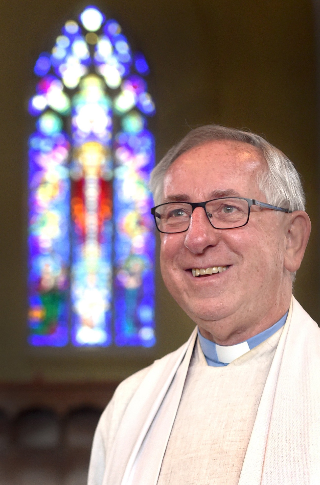 The Rev Dr Kerry Enright leads his final service as minister of Knox Church before retirement...
