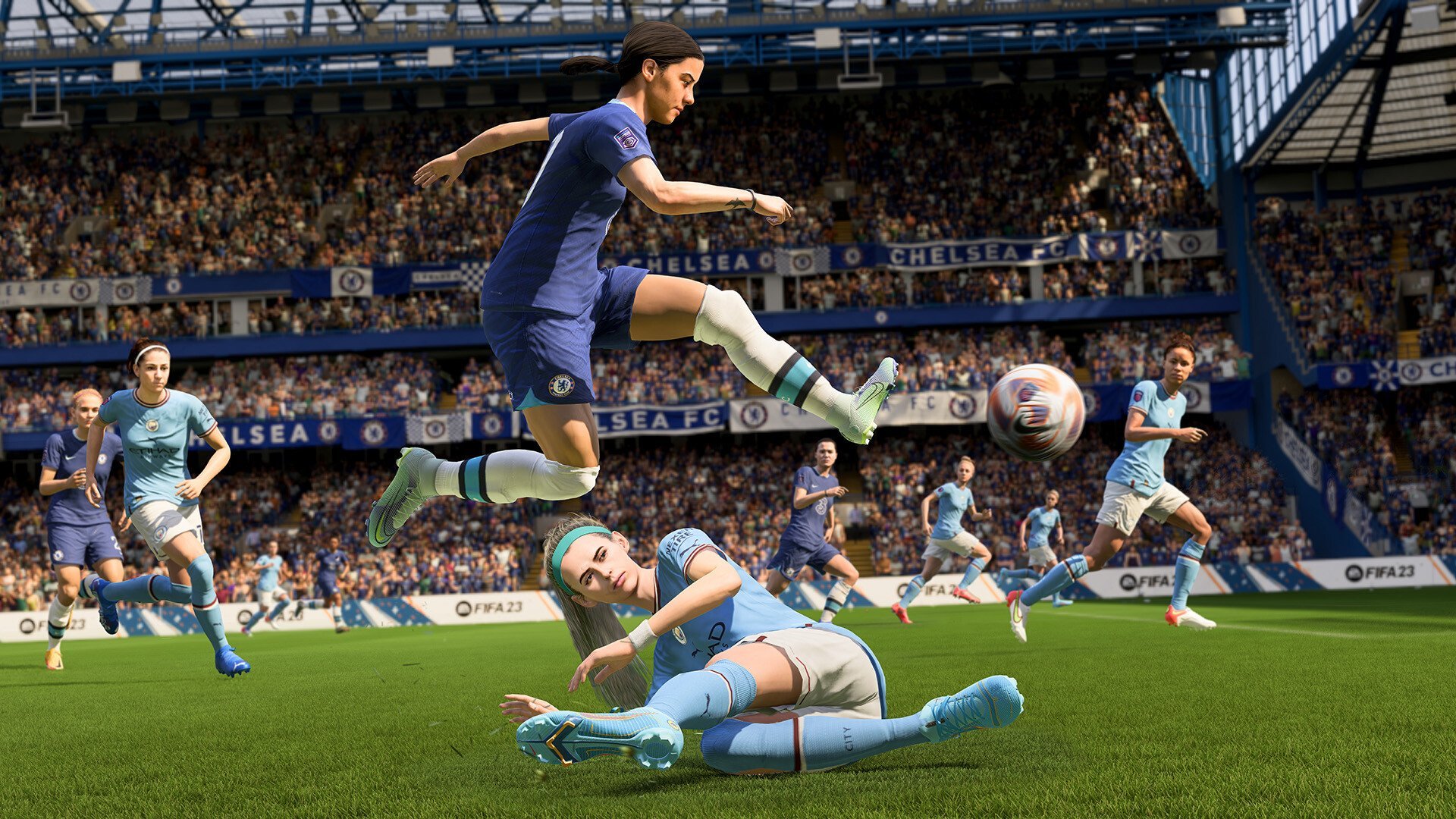 Recent sport game release FIFA 23. Images: Supplied