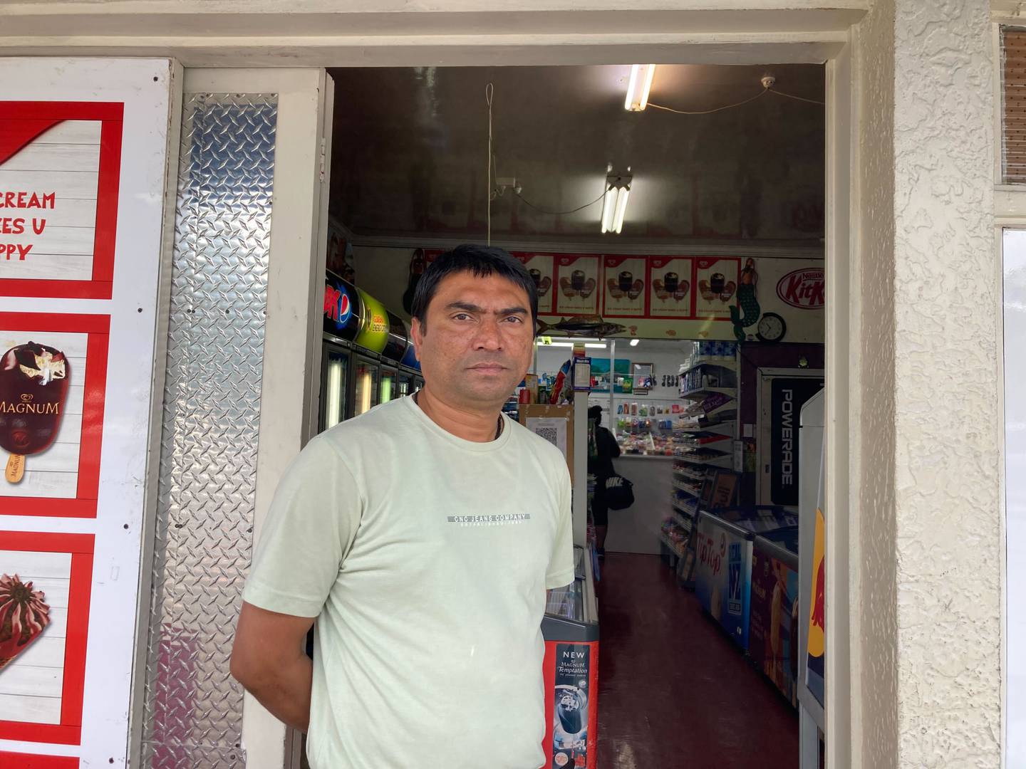 Destination Dairy owner Jayesh Patel has hit out at what he calls the Government's lack of action...