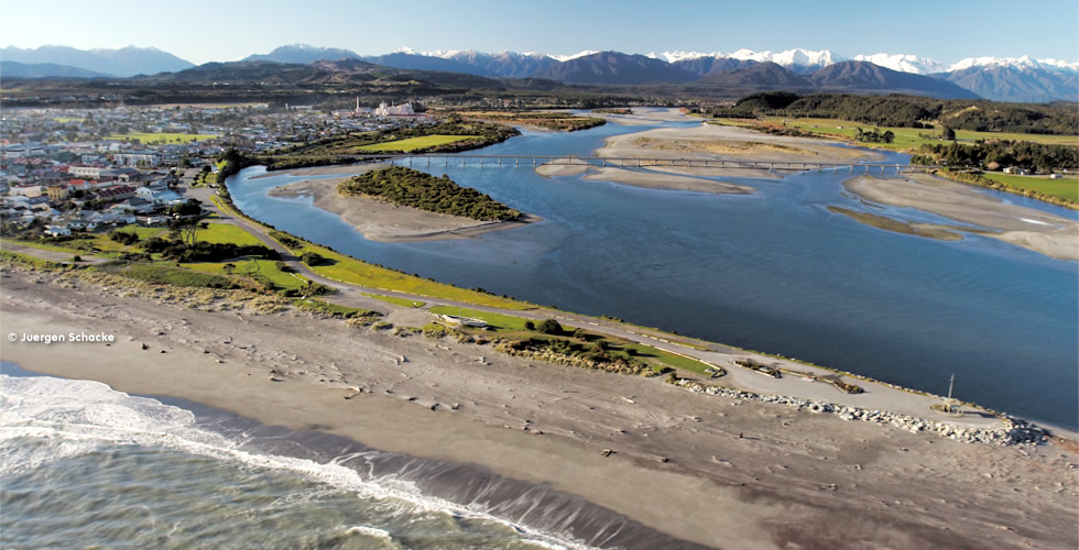 The marker will celebrate Hokitika's goldrush and port history. Photo: Juergen Schacke/ Wikimedia...
