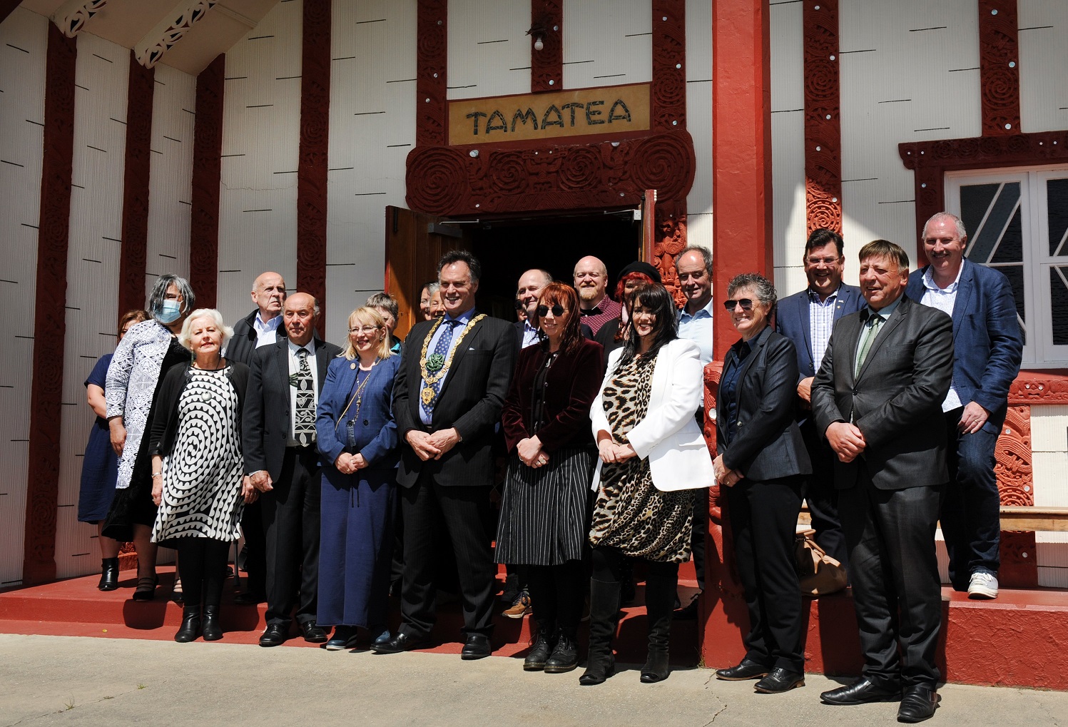 Dunedin City Council chief executive, councillors and mayor, and the chairs of Te Rūnanga ō...