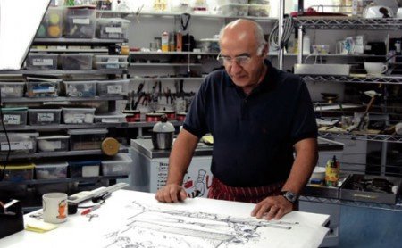 Serdar Yener planning one of his cakes. Photo: Supplied