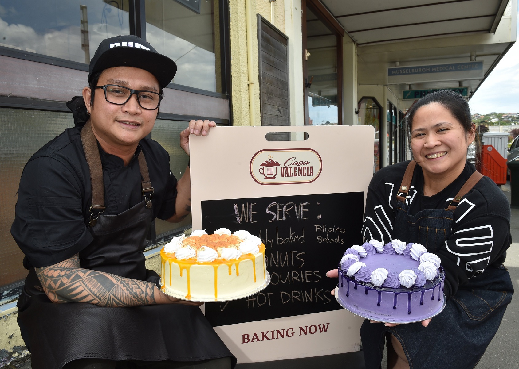 Dan and Ana Valencia have started up a Filipino Bakery in Musselburgh. Photo: Gregor Richardson