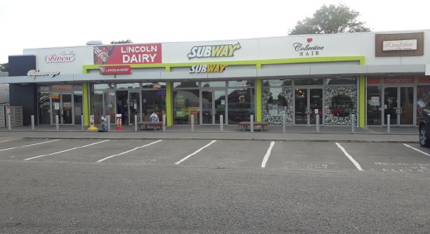 The bollards in front of the shops on Robert St in Lincoln. Photo: Supplied
