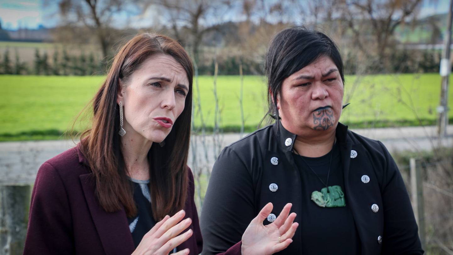 Prime Minister Jacinda Ardern and Local Government Minister Nanaia Mahuta are at odds in their defence of the Three Waters entrenchment proposal. Photo: File