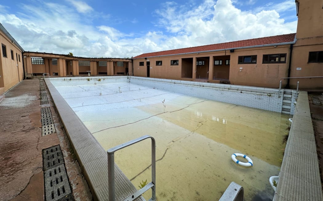 The Blue Baths' children's pool. Photo: LDR/Felix Desmarais