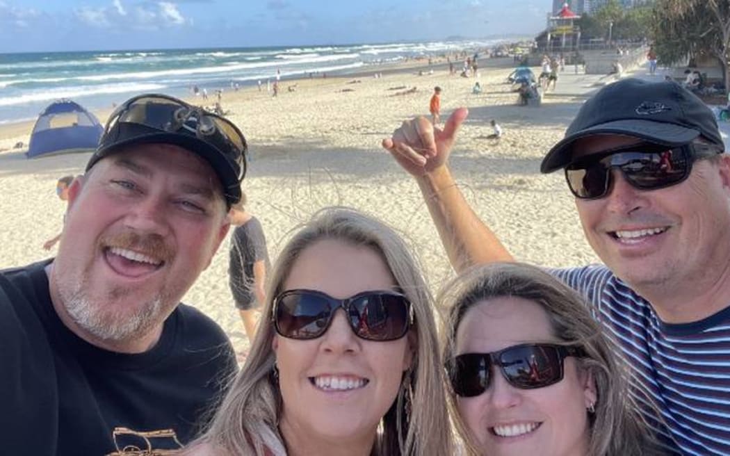Elmarie and Riaan Steenberg and Edward and Marle Swart were on vacation in Queensland when the...