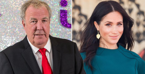 Jeremy Clarkson and Meghan, Duchess of Sussex. Photos: Getty Images