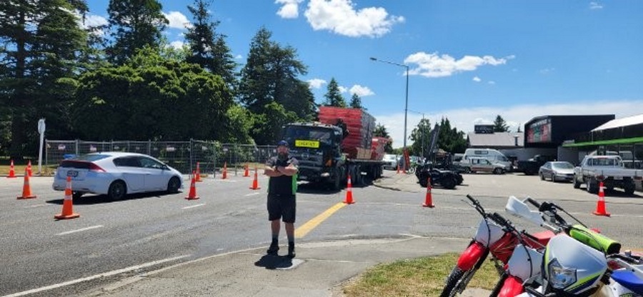 Rakaia business owner Clint Collett is frustrated with a lack of consultation from Waka Kotahi...