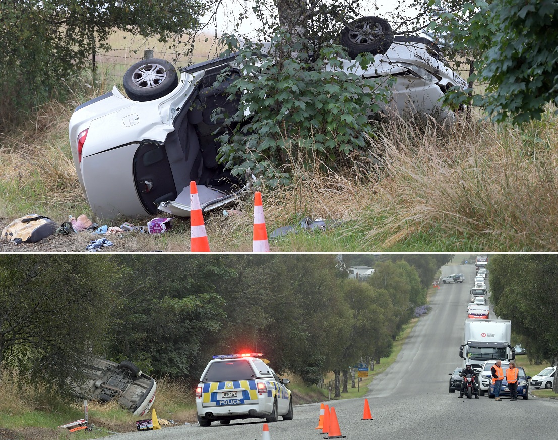 One person died and another was critically injured as a result of a single car crash at the...