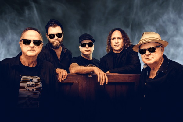 The Angels' John Brewster (far right) says the band's at the best they've been for their Queenstown debut this weekend. Photo: Supplied