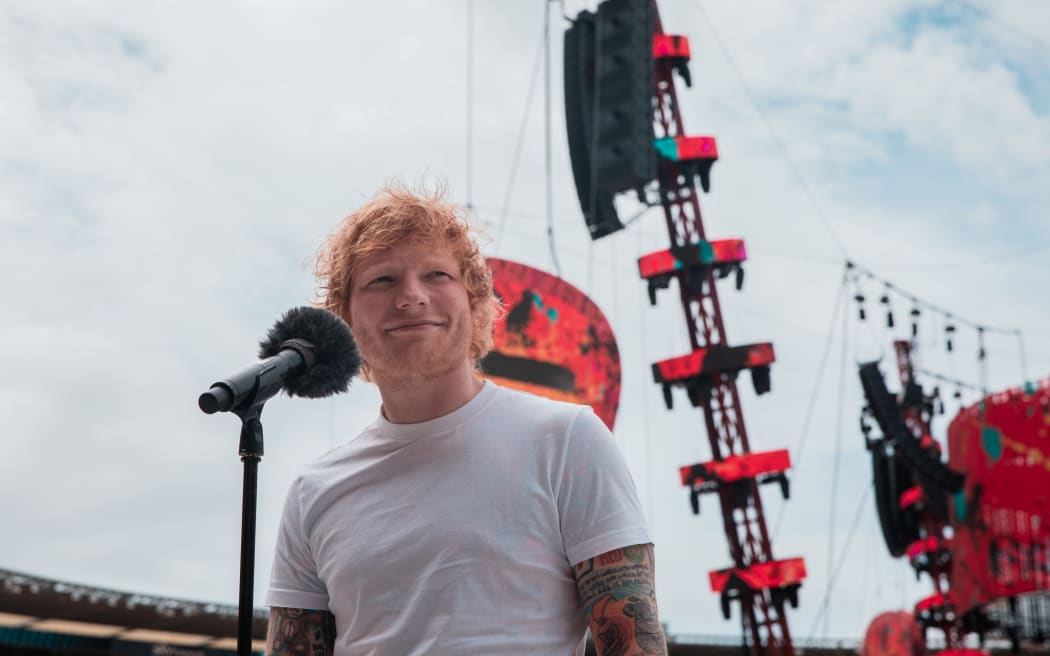 Ed Sheeran. Photo: RNZ