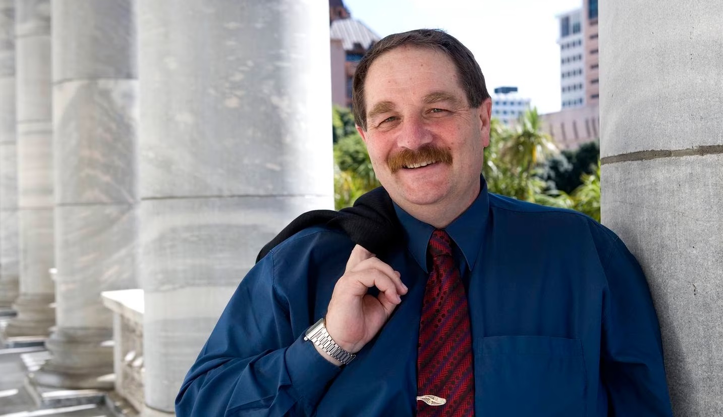 Chester Borrows at Parliament in 2006. Photo: NZ Herald Chester Borrows at Parliament in 2006. Photo: NZ Herald